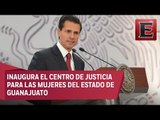 Peña Nieto pide erradicar en México la violencia de género