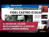 La muerte de Fidel Castro acapara las portadas de los periódicos