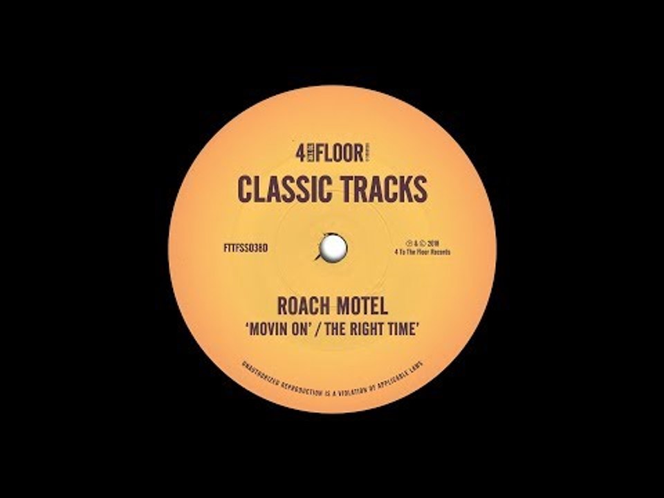 Roach Motel - Movin' On (Correct House Mix)