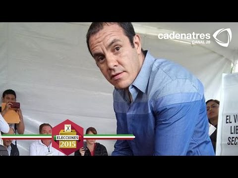 Cuauhtémoc Blanco acude a sufragar a Cuernavaca, Morelos/ Elecciones 2015