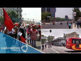 Miles de campesinos colapsan Reforma