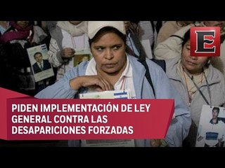 Caravana de madres de migrantes arriba al Senado
