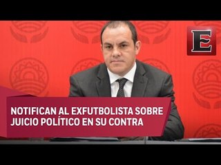 Cuauhtémoc Blanco recurrirá a instancias internacionales para evitar destitución
