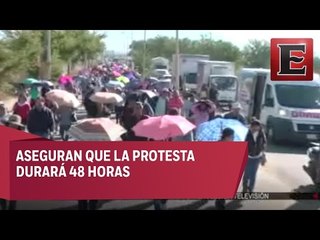 Integrantes de la CNTE suspenden clases en 13 mil escuelas de Oaxaca