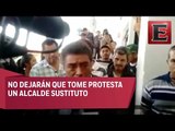 Comerciantes protestan a favor de Cuauhtémoc Blanco