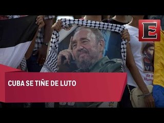 Cuba continúa de luto por la muerte de Fidel Castro