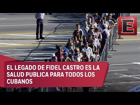 Miles de seguidores de Castro le rinden tributo en la Habana