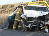 Conductor de tráiler provoca la muerte de 11 personas en SLP