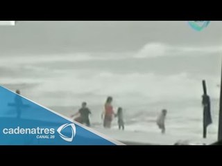 Alerta en Colima por efectos del huracán Blanca