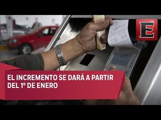 SHCP da a conocer incremento en precio de gasolina