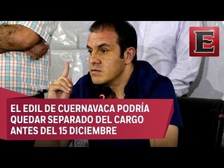 Congreso de Morelos discute revocación de mandato de Cuauhtémoc Blanco