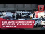 Hospital Lomas Verdes atiende a 7 víctimas de la explosión de Tultepec