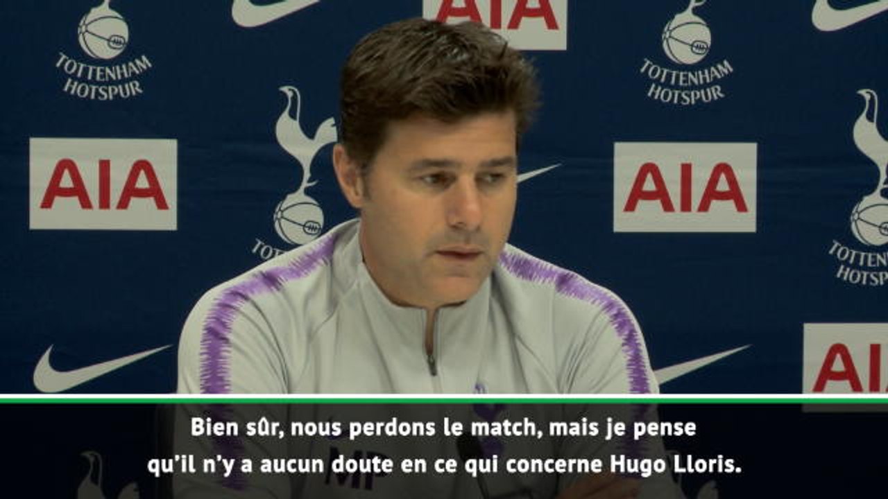 Tottenham - Pochettino : "Lloris est toujours l'un des meilleurs gardiens de but du monde"