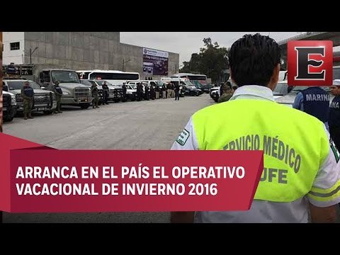 Vigilancia en carreteras de México por las vacaciones decembrinas