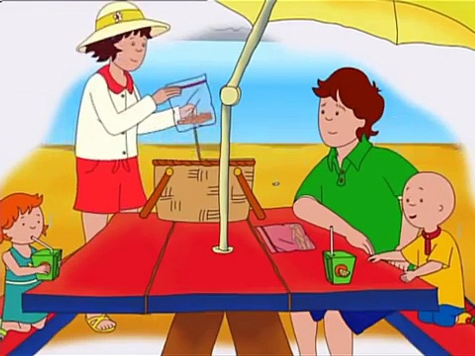 Caillou Folge 134 Was ist Ringette , Ein Regentag am Strand, Caillou klettert - Copy