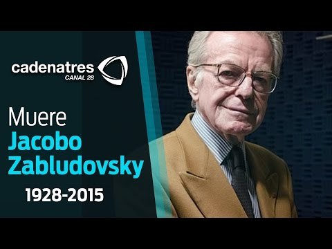 Muere Jacobo Zabludovsky / Muerte de Jacobo Zabludovsky