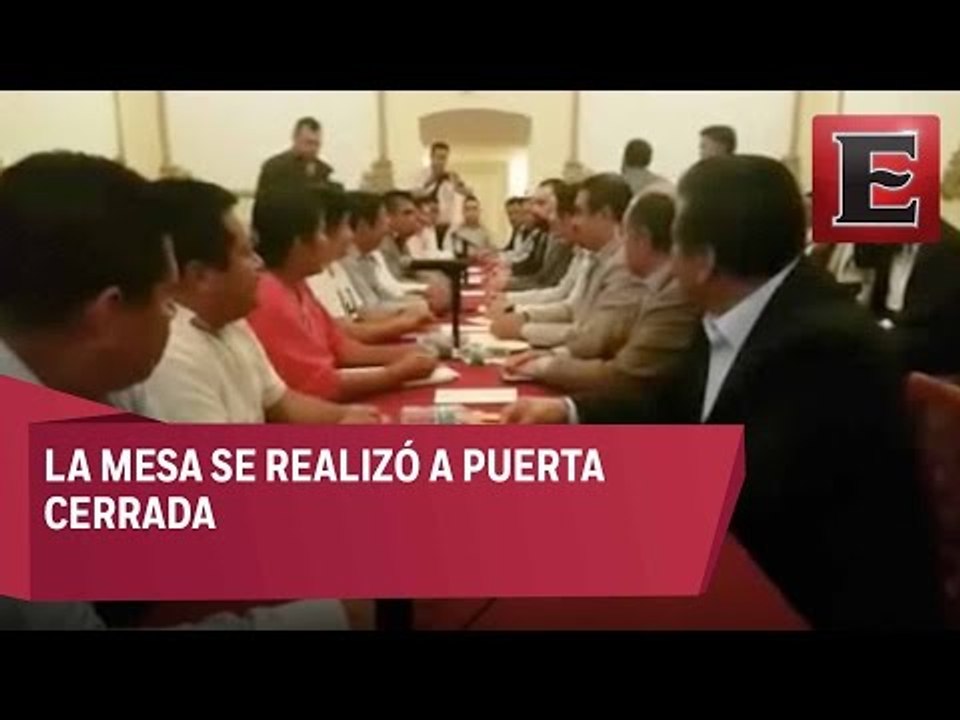 Gobierno de Oaxaca reanuda diálogo con la CNTE