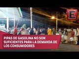Continúa desabasto de gasolina en León