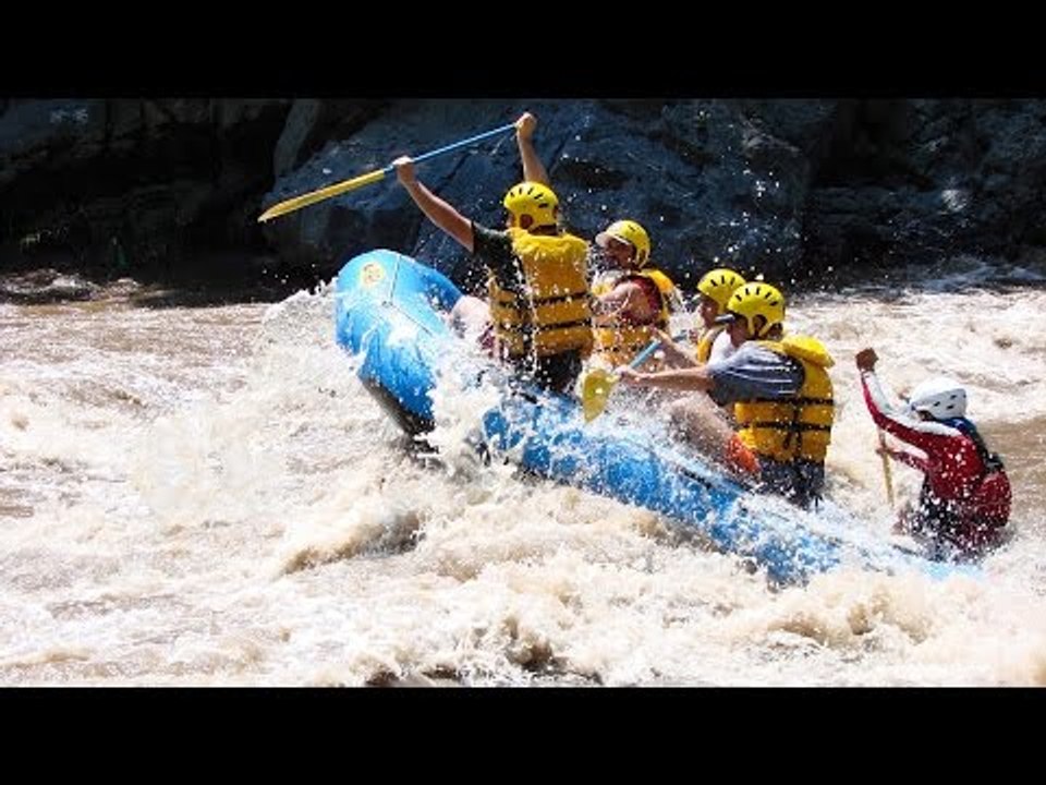 Deportes extremos: Practica ratfting en Morelos