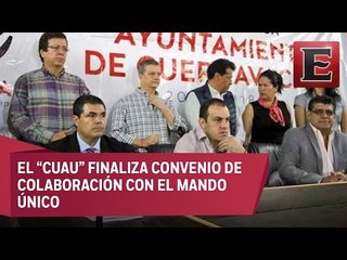 Cuauhtémoc Blanco cancela convenio con el mando único