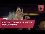 Manoella Torres encabeza homenaje a la Virgen de Guadalupe