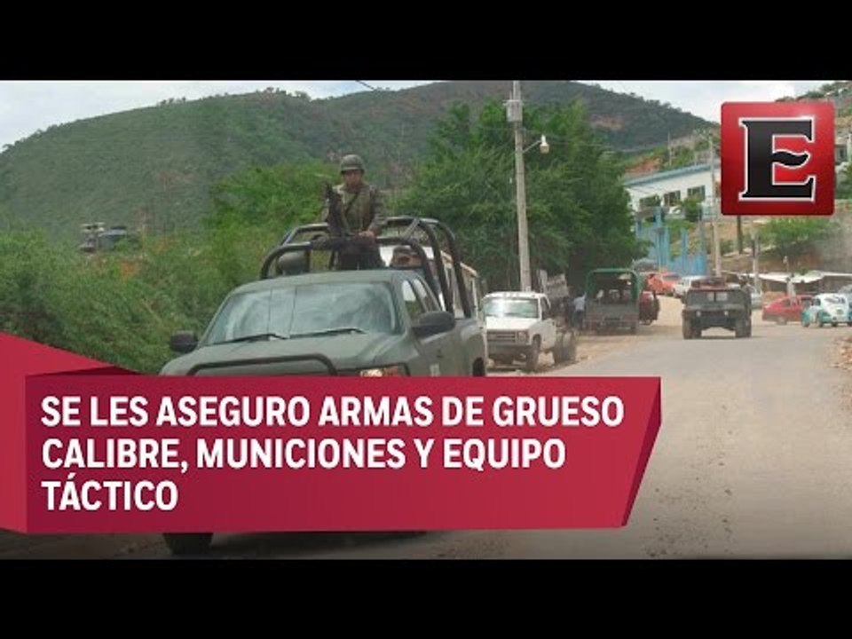 Detienen a ciento presuntos integrantes de "Los Tequileros"