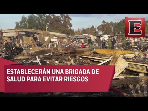 Avanzan labores de limpieza en San Pablito
