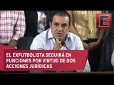 Cuauhtémoc Blanco seguirá al frente de Cuernavaca, pese a revocación de mandato