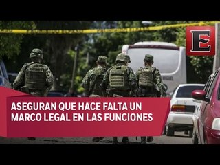 Polémica por la regulación de funciones de las Fuerzas Armadas
