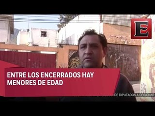 Disputa por predio deja encerradas a cinco personas