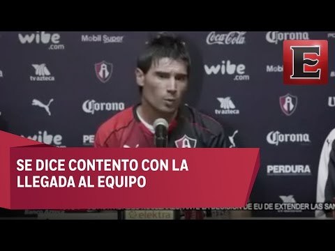 Presentan a Matías Alustiza como refuerzo del Atlas