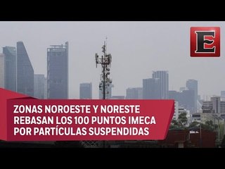 17 de diciembre de 2015: Mala calidad del aire en el norte de la CDMX