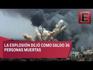 Video herunterladen: Tultepec a una semana de la explosión en San Pablito