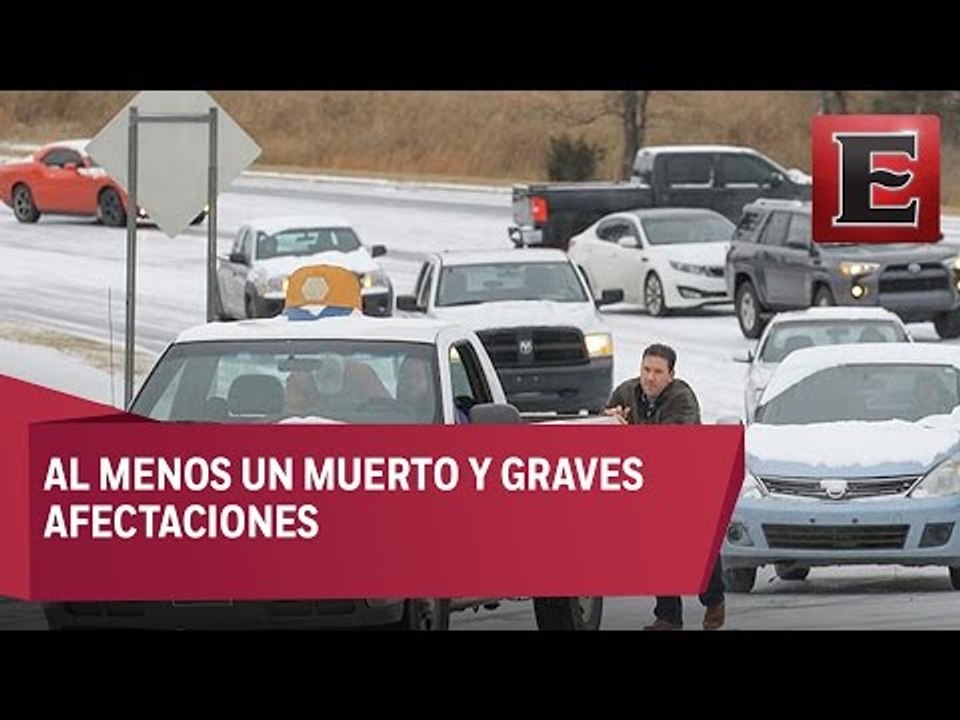 Tormenta invernal golpea los Estados Unidos