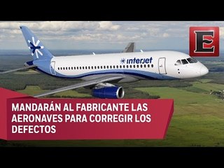 Interjet detecta anomalías en 11 de sus aeronaves
