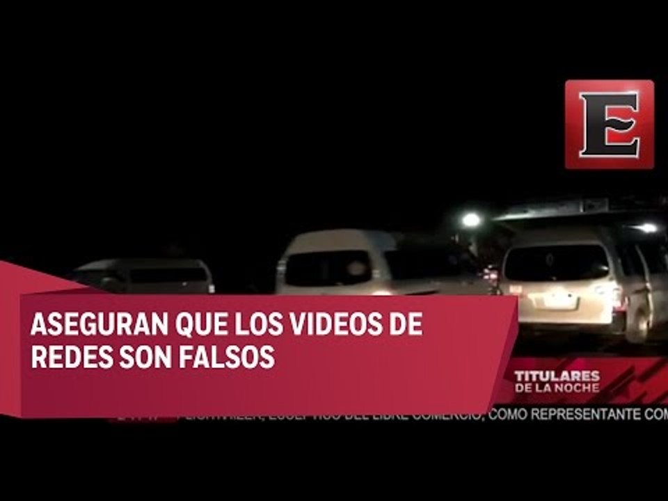 Rumores de saqueos y enfrentamientos por gasolinazo en Naucalpan