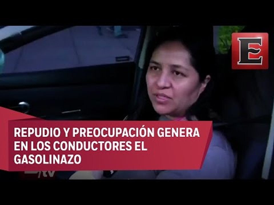 Automovilistas molestos con el alza al precio de la gasolina