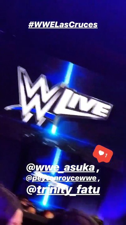 IIconics (Billie Kay and Peyton Royce) and Carmella vs Asuka, Naomi and Nikki Cross - WWE Las Cruces September 23rd 2018 02