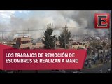 Continúa búsqueda de sobrevivientes tras explosión en Tultepec