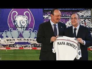 Real Madrid presenta a Rafael Benítez como su DT
