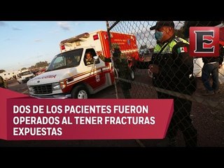 Cruz Roja atiende a 10 heridos de la explosión de Tultepec