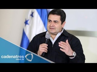 Presidente hondureño reconoce que recibió dinero proveniente de la corrupción