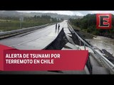 Fuerte sismo de 7.6 grados Richter sacude Chile
