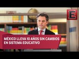 Nuño reconoce estancamiento en educación de México