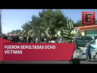 Dan último adiós a las víctimas de la explosión en San Pablito