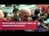 Embajadores y Cónsules de México rechazan muro fronterizo