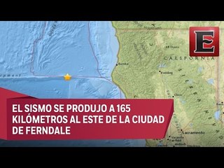 ÚLTIMA HORA: Temblor de 6.8 de magnitud cimbra el norte de California