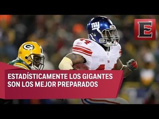 Gigantes de NY son favoritos ante Green Bay