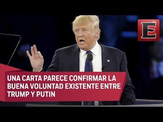 Trump aplaude propuesta de Putin de restaurar relación Rusia-EU