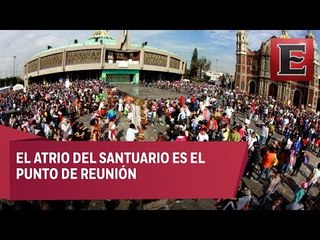 Download Video: Cientos de peregrinos abarrotan la Basílica de Guadalupe